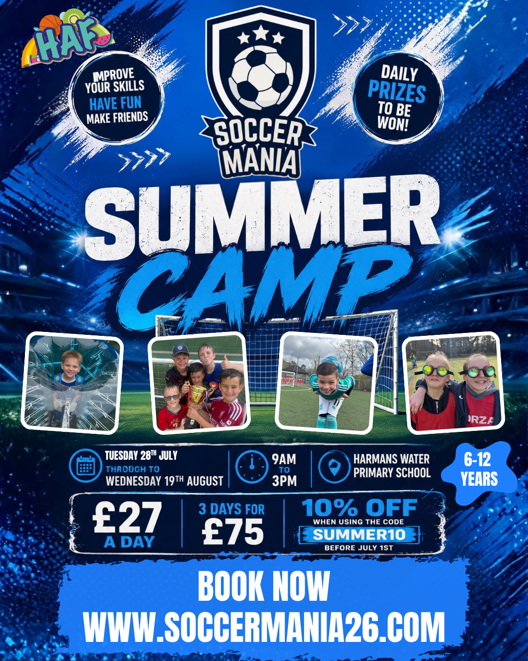 Soccer Mania Camp